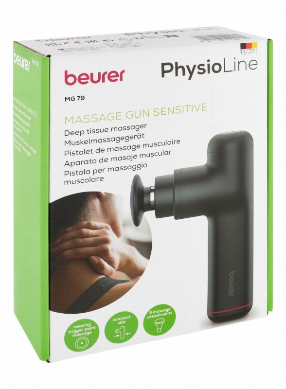 Beurer Physioline Massage Gun Sensitive - Black, MG79