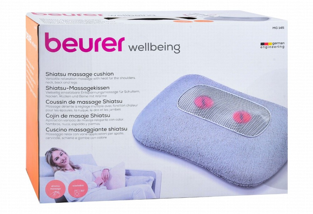 Beurer Wellbeing Shiatsu Massage Cushion - MG145