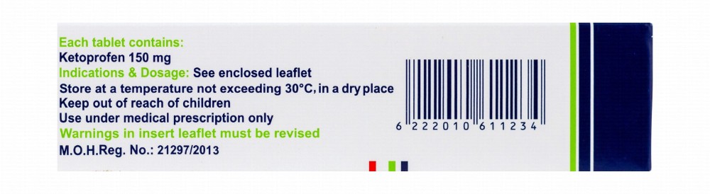 Bi Alcofan 150mg Ketoprofen
