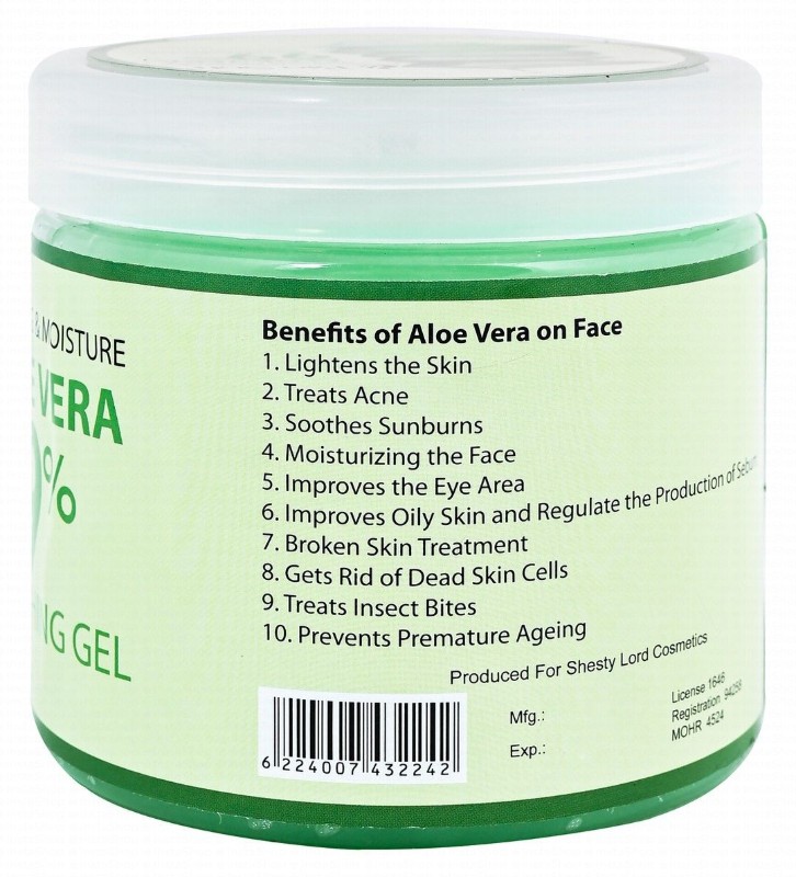 Bio Soft Soothing & Moisturizing Facial Gel with Aloe Vera