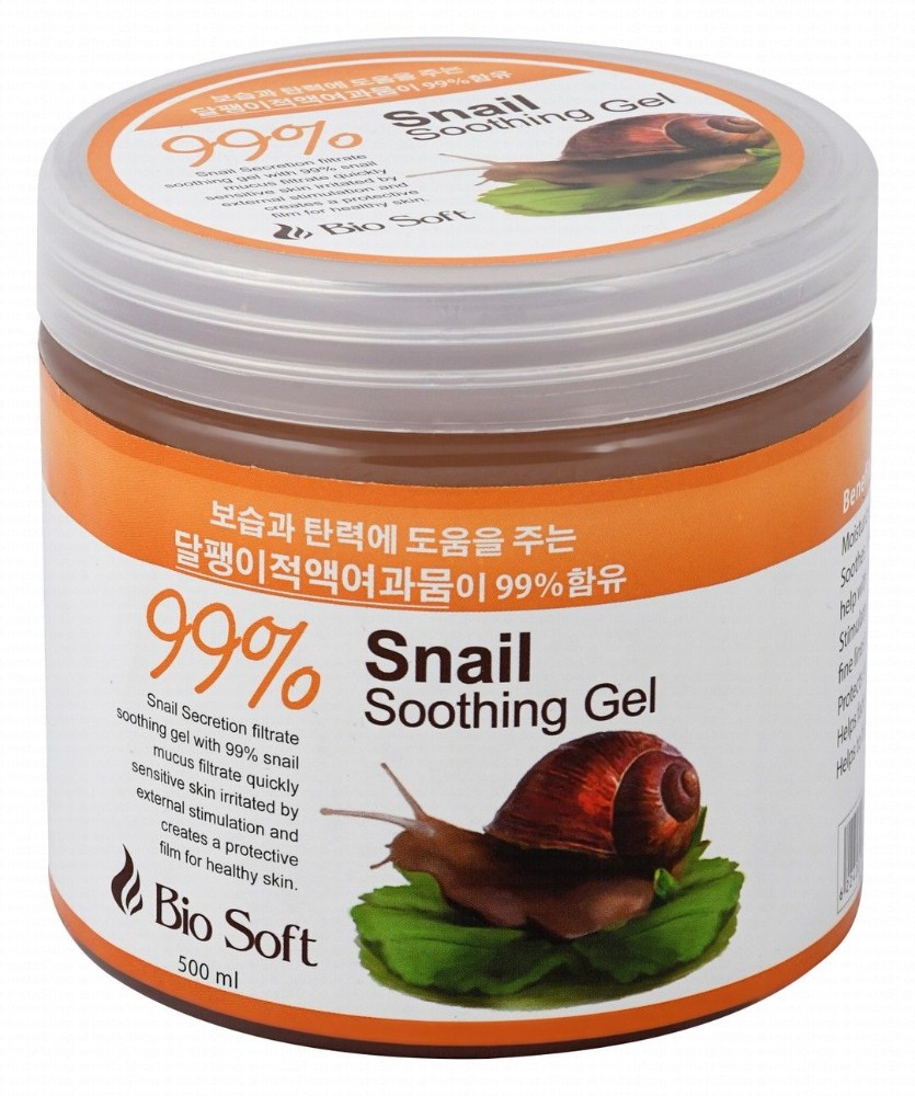 Bio Soft Soothing, Hydrating & Nourishing Face & Body Gel with Snail Extract