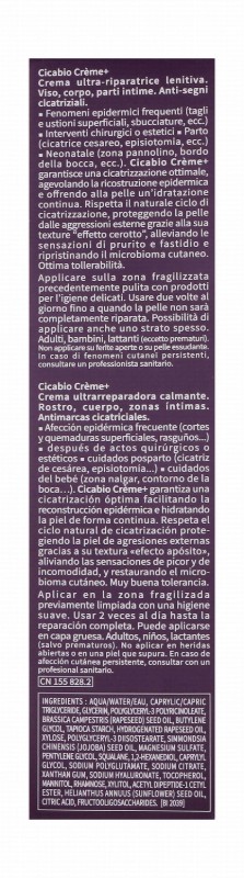 Bioderma Cicabio Creme Plus Ultra Repairing, Soothing & Anti-Scar Cream for Face, Body & Intimate Areas - fragrance free