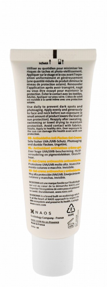 Bioderma Photoderm Water-Resistant Anti-Dark Spot & Antioxidant Sunscreen SPF50+ PA+++ - fragrance free