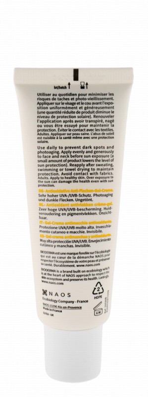 Bioderma Photoderm Water-Resistant Anti-Dark Spot & Antioxidant Sunscreen SPF50+ PA+++ - fragrance free