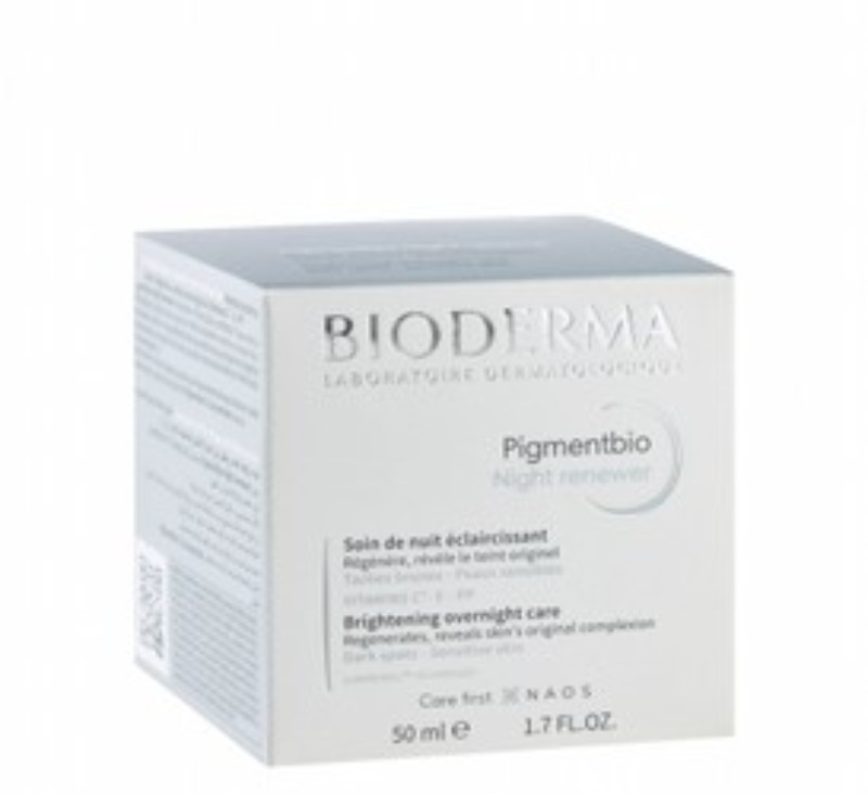 Bioderma Pigmentbio Night Renewer Brightening Facial Treatment for Dark Spots & Sensitive Skin