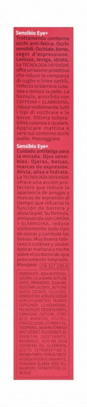 Bioderma Sensibio Eye Care Cream for Sensitive Eyes - fragrance free