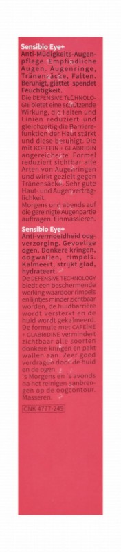 Bioderma Sensibio Eye Care Cream for Sensitive Eyes - fragrance free
