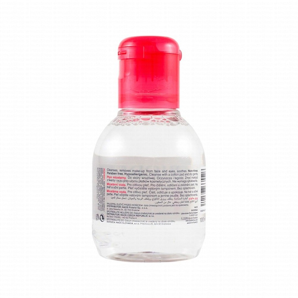 Bioderma Sensibio H20 Hypoallergenic Makeup Remover & Cleansing Micellar Water for Sensitive Skin - parabens free