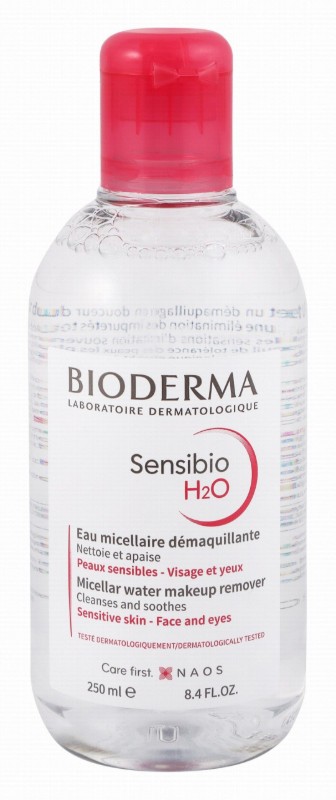 Bioderma Sensibio H2O Makeup Removing Micellar Solution for Sensitive Skin - parabens free