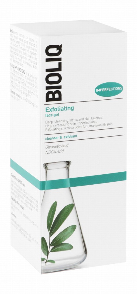 Bioliq Imperfections Exfoliating, Detoxifying & Deep Cleansing Face Gel with Oleanolic & NDGA Acid - soap free