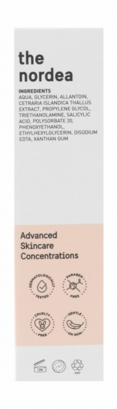 Bionnex The Nordea Facial Cleanser with Salicylic Acid & Island Lichen Extract for All Skin Types - parabens free, cruelty free