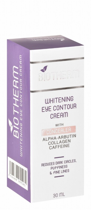 Biotherm Whitening, Anti-Dark Circle & Anti-Puffiness Eye Contour Cream with Concealer, Alpha Arbutin & Collagen