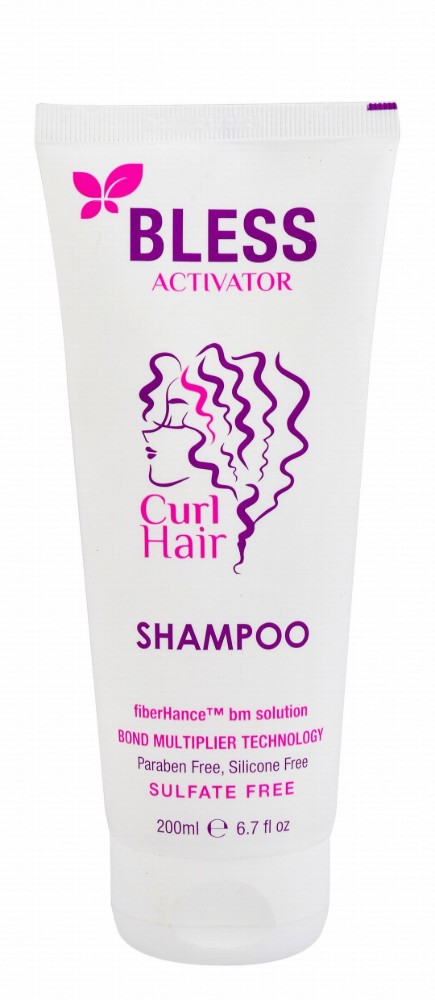 Bless Activator Shampoo for Curly Hair - parabens free, silicone free, sulfate free