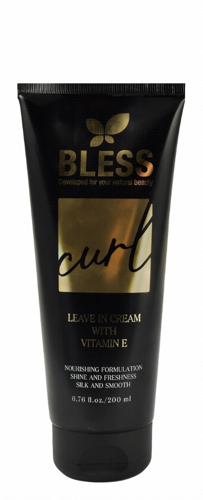 Bless Curl Nourishing, Shining & Silkening Leave In Hair Cream with Vitamin E