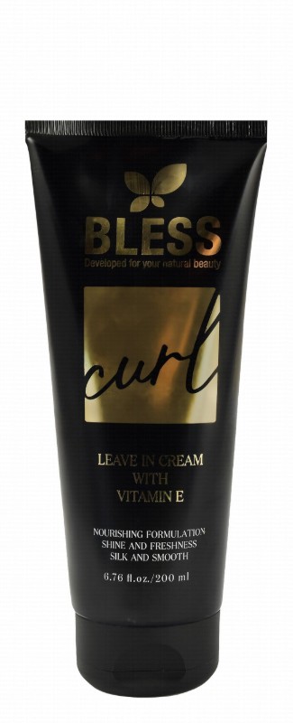 Bless Curl Nourishing, Shining & Silkening Leave In Hair Cream with Vitamin E