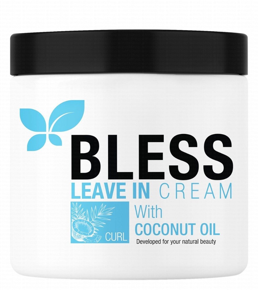 Bless Leave In Hair Cream with Coconut Oil for Curls