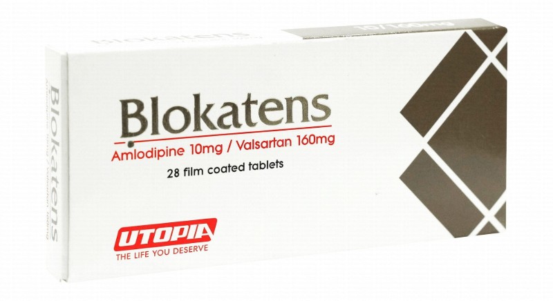 Blokatens 10mg Amlodipine & 160mg Valsartan