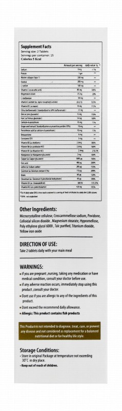 Bloom Ville Hair, Skin & Nail Support Supplement with Zinc, Selenium & Biotin