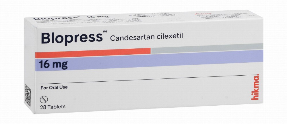 Blopress 16mg Candesartan Cilexetil