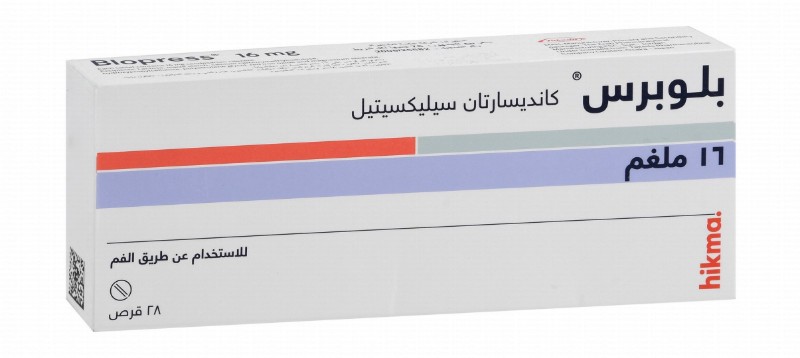Blopress 16mg Candesartan Cilexetil
