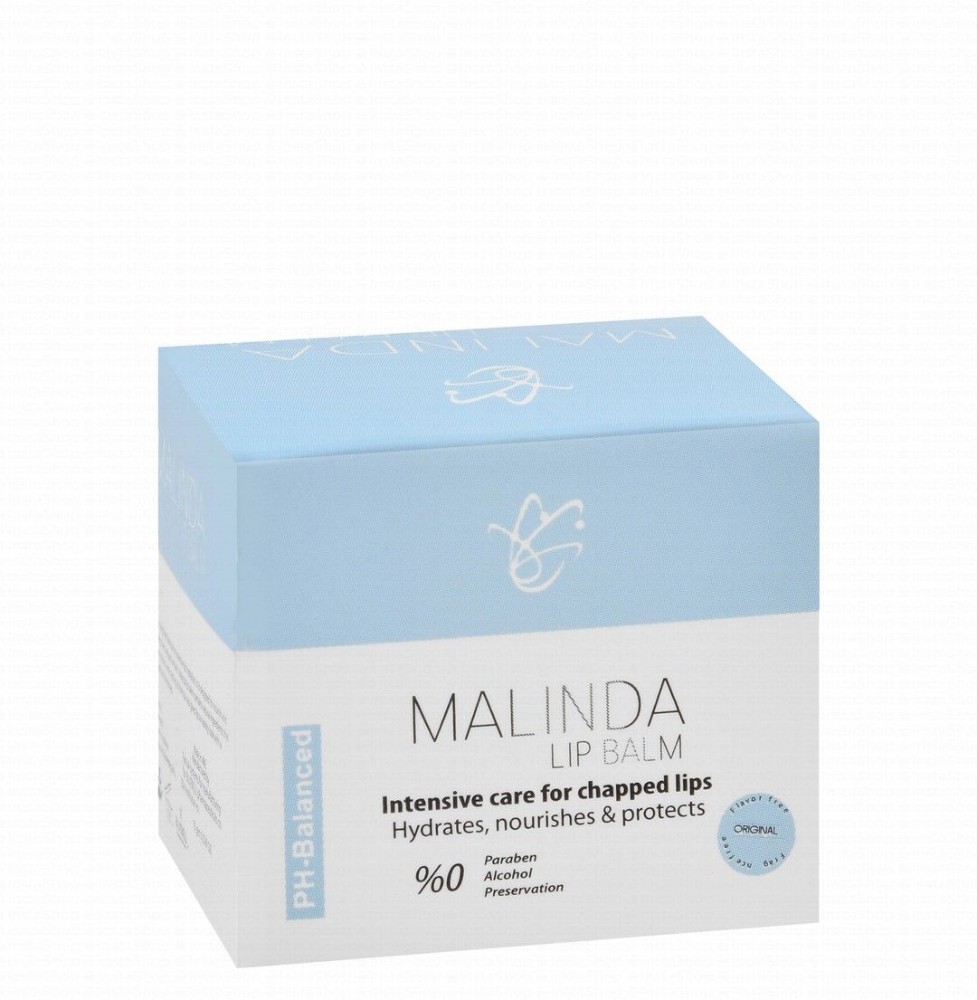 Bluebell Malinda Hydrating, Nourishing & Protecting Balm for Chapped Lips - parabens free, alcohol free, preservatives free