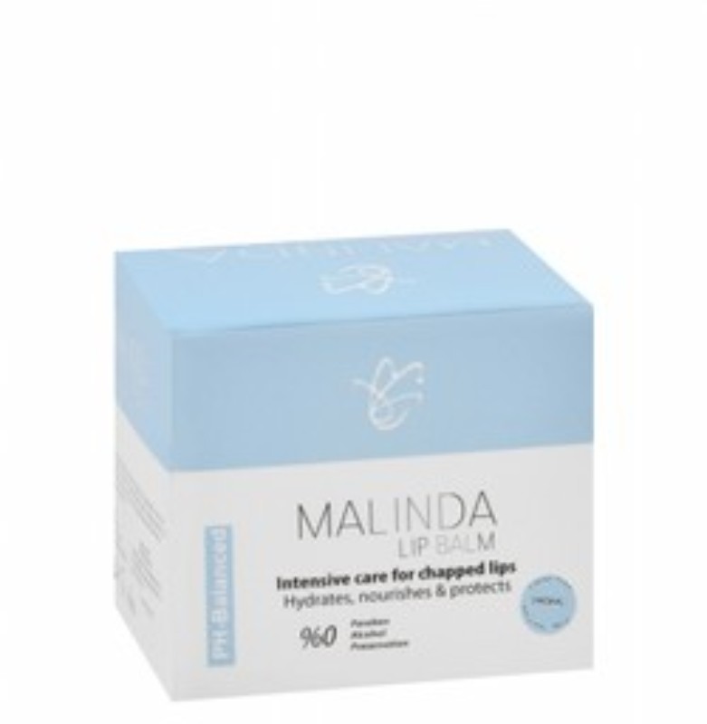 Bluebell Malinda Hydrating, Nourishing & Protecting Balm for Chapped Lips - parabens free, alcohol free, preservatives free