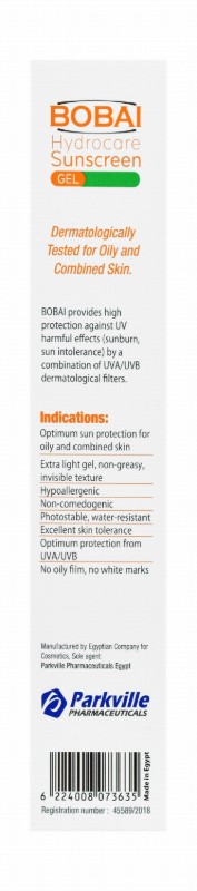 Bobai Hypoallergenic Water-Resistant Anti-Shine Face & Body Sunscreen for Oily & Combination Skin SPF50+ - non comedogenic