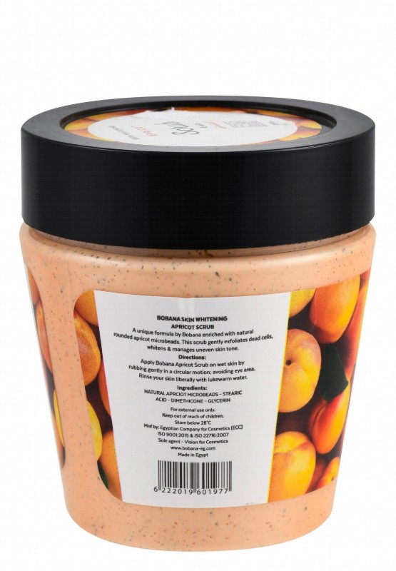 Bobana Nourishing & Lightening Scrub with Apricot
