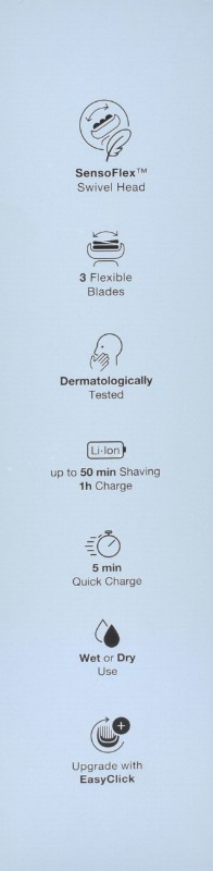 Braun Series 6 Shaver - Black & Blue, 60-B1000s