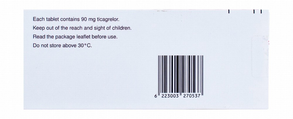 Brilique 90mg Ticagrelor