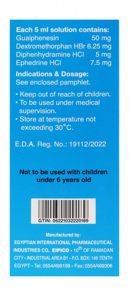 Bronchophane Expectorant & Cough Sedative Syrup