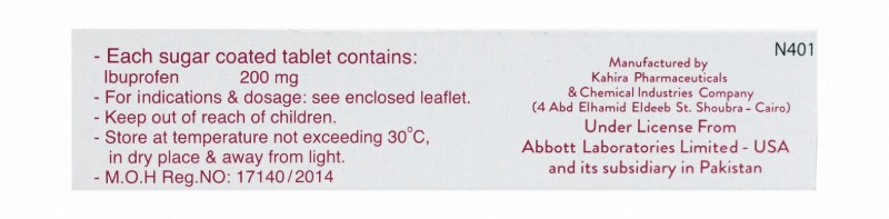 Brufen 200mg Ibuprofen
