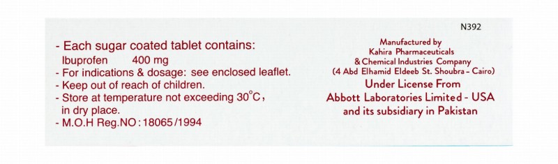 Brufen 400mg Ibuprofen