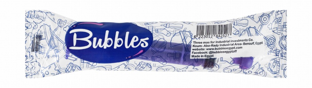 Bubbles Purple 10ml Oral Syringe