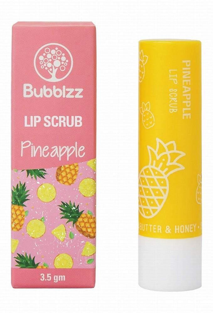 Bubblzz Lip Scrub Pineapple Flavor