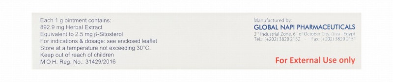 Burnasores Ointment with B-0.25% Sitosterol for Burns & Wounds