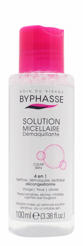 Byphasse 4in1 Makeup Removing Micellar Solution for Dry, Irritable & Sensitive Skin
