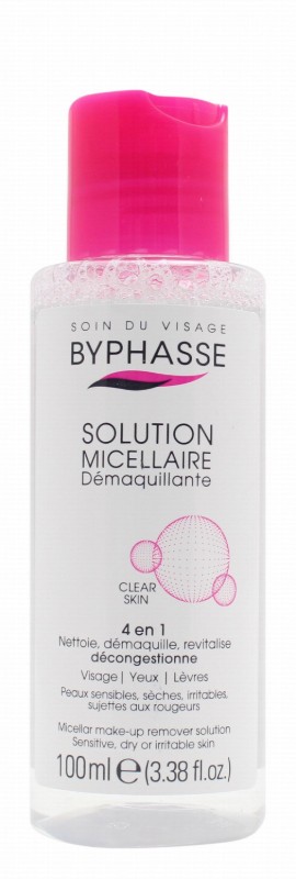Byphasse 4in1 Makeup Removing Micellar Solution for Dry, Irritable & Sensitive Skin