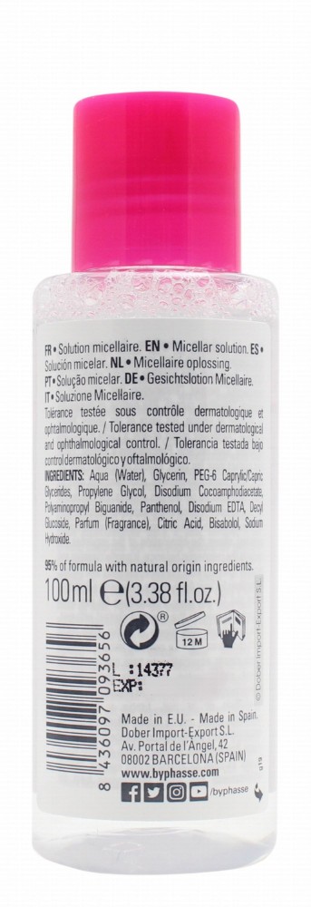 Byphasse 4in1 Makeup Removing Micellar Solution for Dry, Irritable & Sensitive Skin