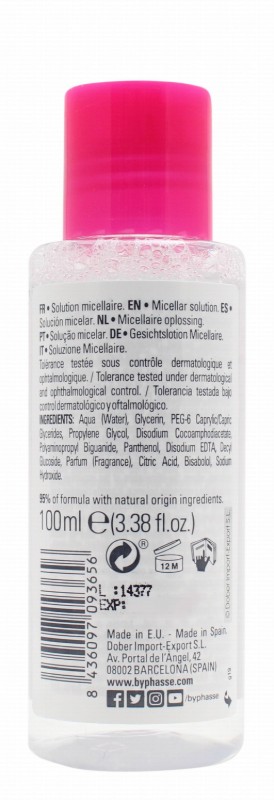 Byphasse 4in1 Makeup Removing Micellar Solution for Dry, Irritable & Sensitive Skin