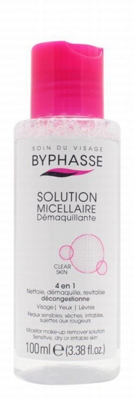 Byphasse 4in1 Makeup Removing Micellar Solution for Dry, Irritable & Sensitive Skin