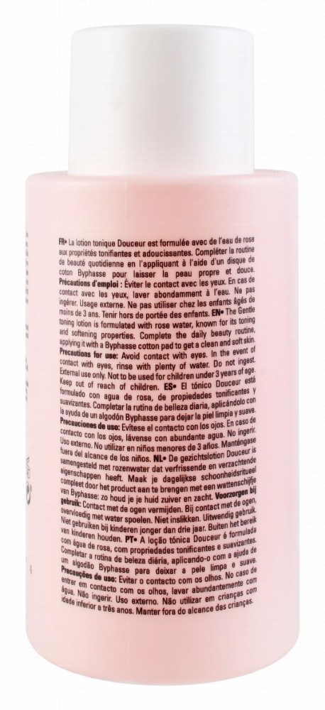 Byphasse Gentle Toning Facial Lotion with Rose Water for All Skin Types
