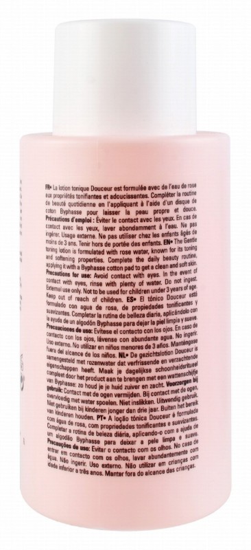 Byphasse Gentle Toning Facial Lotion with Rose Water for All Skin Types