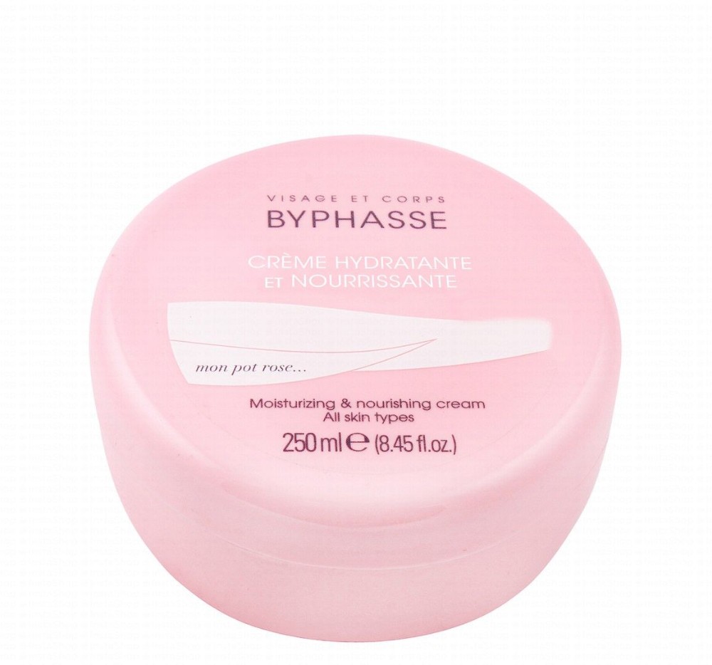 Byphasse Moisturizing & Nourishing Face & Body Cream for All Skin Types