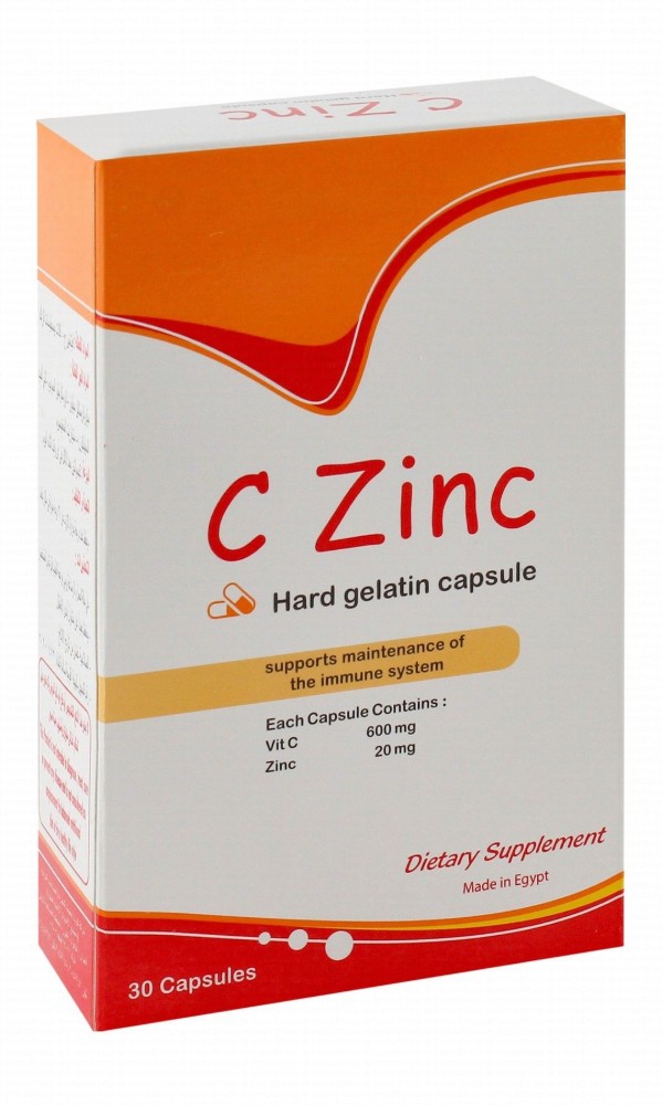 C Zinc Vitamin C Immune System Support Supplement