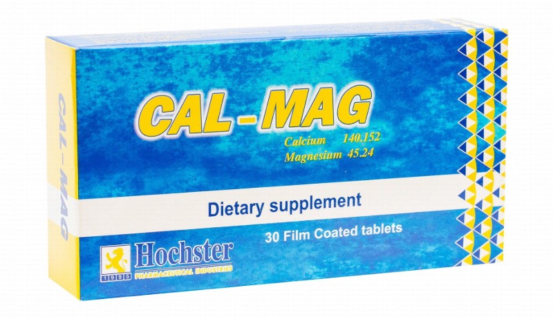 Cal-Mag 140mg Calcium & 45mg Magnesium Supplement