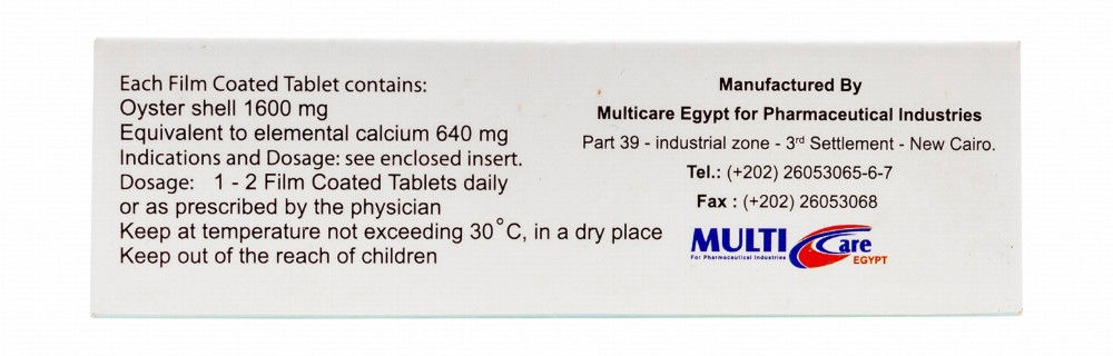 Cal-Preg 640mg Calcium Supplement