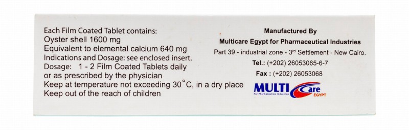 Cal-Preg 640mg Calcium Supplement