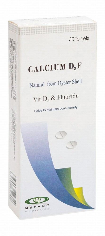 Calcium 1000mg Bone Support Supplement with Vitamin D3 & Fluoride
