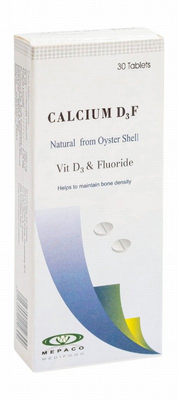 Calcium 1000mg Bone Support Supplement with Vitamin D3 & Fluoride